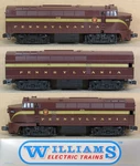 Williams Prr/pennsylvania Sharknose A-b-a Diesel Engine Set O-gauge Lnib *. Fixed Price $269.99.