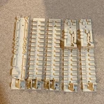Scale 60 Harriman Interior Set Of 5 Fit Roundhouse Read Please. Fixed Price $34.00.