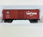Bachmann Silver Ho Santa Fe Grand Canyon 40' Map Box Car #145320 16503 New. Fixed Price $19.95.