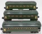 Lionel Vintage Gauge Green Tinplate Passenger Cars #6441,6440,6440 3. Fixed Price $127.59.