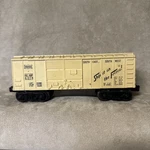 Lionel Sl-sf 6014 Box Car Blt 7-57 "ship It The Frisco" Post War. Fixed Price $16.00.