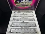 Mth 20-6545 Cb&q California Zephyr 70' Streamlined Passenger 5-CAR Set Lnib. Fixed Price $449.00.