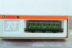 Arnold 3045 Nostalgic Passenger Car Green Scale. Fixed Price $21.99.