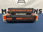 Lionel Long Island Streamlined 2-CAR Combo/coach Passenger Set 6-35259. Fixed Price $189.99.