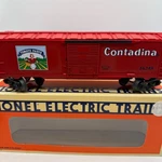 Lionel 6-16245 Contadina Tomato Paste Boxcar Gauge Red Train 1993. Fixed Price $19.97.