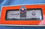 2003 Lionel 6-29918 Toy Fair Fastrack Box Car L2670. Fixed Price $37.83.