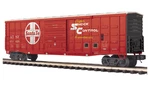 Mth O-27 Sant Fe Atsf #611057 50' Waffle Side Box Car 20-93986. Fixed Price $74.99.