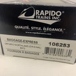 Ho Rapido 106253 Baggage Express Ontario Northland #413 New In Box. Fixed Price $323.10.