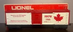 Lionel Gauge 6-7705 Canadian Toy & Decoration Fair 1976 Red/white Box Car Rare. Fixed Price $424.99.