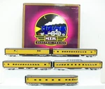 Mth 20-6598 Union Pacific 70' Streamlined Passenger Car Set Nib. Fixed Price $359.99.
