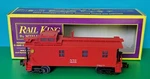 Mth MT-7701 New York Central Red Woodside Caboose Lighted #18205 Gauge Nyc Nos. Fixed Price $26.95.