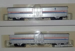 Ho Walthers 932-26021 Amtrak Phase Iii Material Handling Car Mhc 2-PACK Lnib. Fixed Price $44.99.