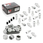 20X Wheel Bolts With Caps Set Ball Seat M14X1.5X27 For Vw Fox 5Z1 5Z3. Fixed Price $100.78.