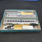 Ho Scale Athearn Blue Box 2 Assorted Amtrak Streamlined Passenger Cars A6A. Fixed Price $25.00.