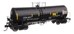 100062 Walthers Ho 40' Trinity 14,000-GALLON Molten Sulfur Tank Car Sulcom Itdx. Fixed Price $54.00.