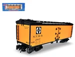 8169-3 Atlas O-scale 3-RAIL Santa (#25617) 40' Re-built Wood Reefer Car. Fixed Price $54.95.