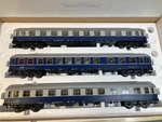 Marklin 58036 Gauge 1 Esg Passenger Car 3-UNIT Set Mint Nos. Fixed Price $960.00.