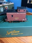 Bachmann Spectrum ON30 26565 - Off Set Cupola Caboose Durango & Silverton #513. Fixed Price $63.00.