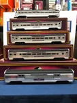 Mth Atlantic Coast Line Plated 70 Aluminum 5-CAR Passenger Set MT-6501. Fixed Price $479.99.