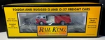 Rail King Mth Train W/ Auto Transport Flat Car Ertl Fire Truck # 30-7629. Fixed Price $39.98.