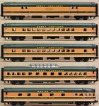 Mth Premier 20-6573 Great Northern 70 Streamlined 5-CAR Passenger Set O-scale. Fixed Price $495.00.