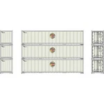 Athearn ATH63388 40' Smooth Side Containers American Mail Line #2 (3) Ho Scale. Fixed Price $41.99.
