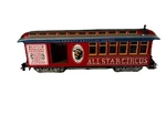 Bachmann G Combo Car, Emmett Kelly Jr All Star Circus, No Box. Fixed Price $40.00.