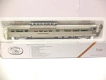 Broadway Limited Ho 525 California Zephyr, Vista Dome, Cb&q Silver Feather. Fixed Price $249.99.