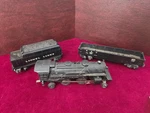 Lionel Trains 3PK. Steam Engine, Coal Car, And Freight. Fixed Price $35.00.
