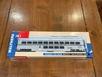 Walthers Ho Scale Amtrak Superliner Business Lounge Car 932-6193 Phase Iv. Fixed Price $49.99.