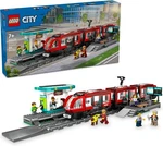 Lego City Downtown Streetcar And Station Train Set, Kids Toy Building. Fixed Price $85.00.