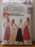 Mccall's 8796 Two-hour Bias A-line Flared & Gored Skirts Sz 8/10/12 Uncut. Fixed Price $13.00.