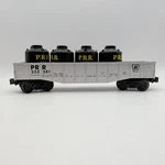 Lionel 6462-2 Gauge Prr Gondola W/ Oil Tanks 353381 Silver. Fixed Price $18.99.