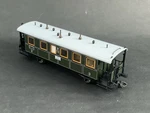 Ho Trix 23227 Bavarian K.bay.sts.b. Axel Passenger Coach. Fixed Price $45.00.