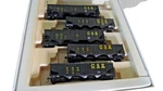 Walthers Csx 5 Pieces Hopper Cars W/coal Load -kadee Couplers Used. Fixed Price $99.95.