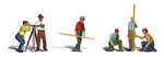 Woodland Scenic Accents - Surveyors (6) Scale Model Railroad Figure #A2175. Fixed Price $16.66.