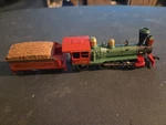 Vintage Tyco Ho Scale 1890 "ten - Wheeler" Santa Fe, "lighted" T233B For Sale!. Fixed Price $79.95.