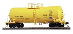 Walthers Ho #932-7208 16,000 Gallon Funnel-flow Tank Car Tgox (us Rail-sulfur). Fixed Price $29.98.