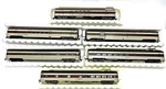 Ho Ihc Rivarossi & Lackawanna Erie Set 6 Smooth Passenger Cars. Fixed Price $149.50.