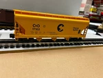 Lionel 6-17102 Chessie System Acf Three-bay Hopper O-scale. Fixed Price $40.00.