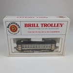 Bachmann Ho Scale #61039 - Hershey Brill Trolley #9 New In Box. Fixed Price $31.45.