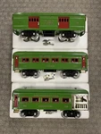 + Mth Dorfan Standard Gauge Tinplate Green 3-CAR Passenger Set 10-5012 *st. Fixed Price $599.99.