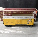 Line Chicago & North Western Classic Reefer Car O27 Gauge #K-7510 With Box. Fixed Price $16.00.