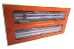 Lionel 6-82579 Texas Special 21" Aluminum Passenger Cars Nib. Fixed Price $399.99.
