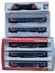 Kato Trix Fleischmann Dsb Nohab Ho Diesel & Passenger Train Set Boxed 056. Fixed Price $980.00.