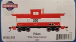 Athearn Roundhouse Scale Wide Vision Caboose Frisco #1281. Fixed Price $59.99.