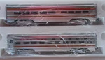 Mth Atsf El-capitan 3-RAIL 60' Aluminum Sleeper Diner Train Car Set 20-6122. Fixed Price $175.00.