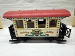 Lgb 3036 Circus Sensation Passenger Car G-scale Train W/ Figure Used. Fixed Price $29.25.
