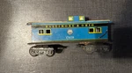 Marx C509 Baltimore & Ohio Caboose 7 Inch Tin 4 Wheel. Fixed Price $29.95.