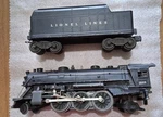 Lionel Steam Loco 1666 + 2466T. Fixed Price $80.00.